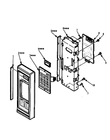 Control panel parts