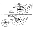Craftsman 49078 lid/ lock and latch assembly diagram