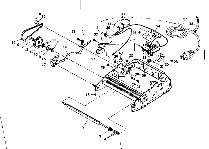 CHASSIS AND POWER MECHANISM