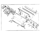 Sears 16153091 carriage mechanism - no. 1 diagram