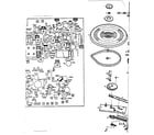LXI 13291828450 wiring diagram and turntable assembly diagram