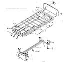 Kenmore 1451283 spring deck & chassis diagram