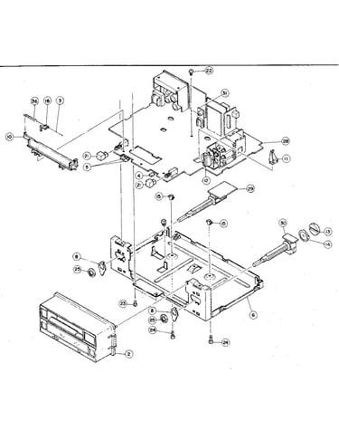 Main pc board assembly
