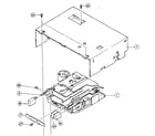 LXI 260500250 tape deck assembly diagram