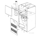 Kenmore 867764331 furnace body diagram