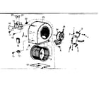 Kenmore 867741481 blower assembly diagram
