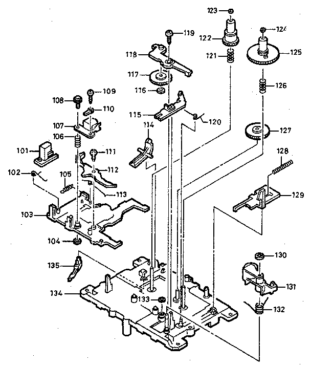 Tape mechanism