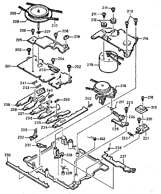 Tape mechanism
