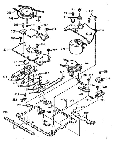 Tape mechanism