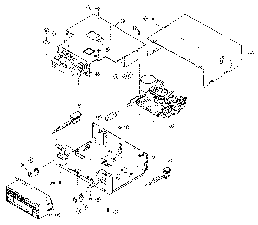 Pc board assembly
