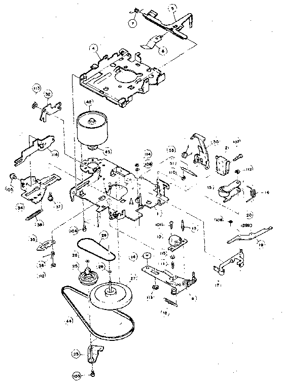 Cabinet and chassis