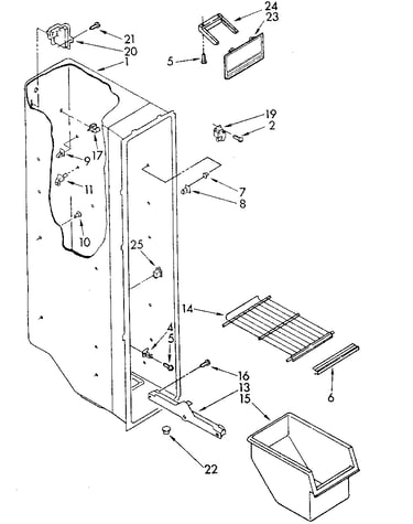 Freezer liner