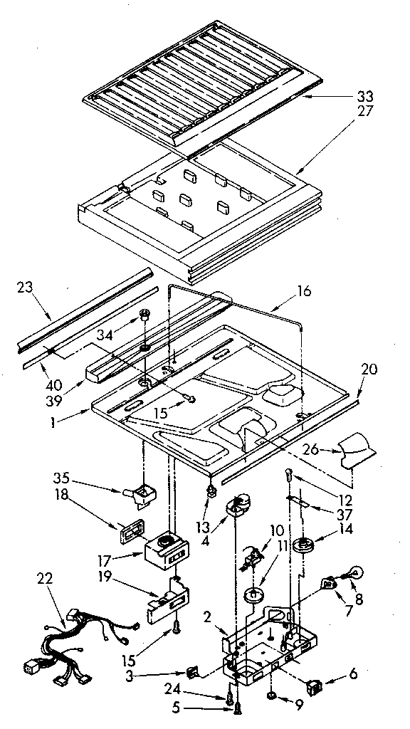 Compartment separator