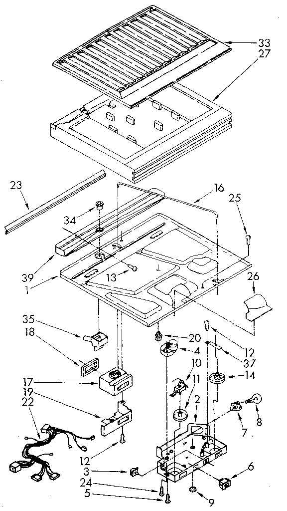 Compartment separator