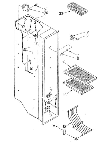 Freezer liner