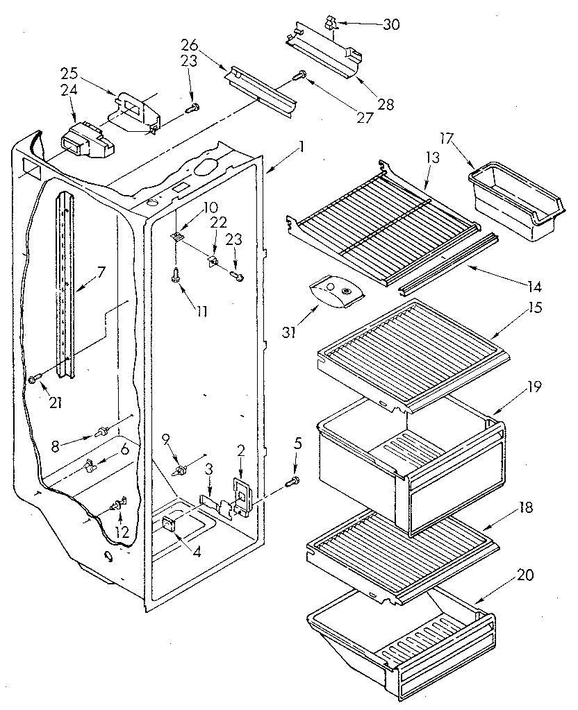 Refrigerator liner