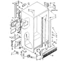 Kenmore 1068492480 cabinet diagram