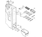 Kenmore 1068492480 freezer liner diagram