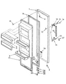 Refrigerator door