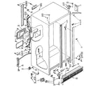 Kenmore 1068490080 cabinet diagram