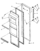 Refrigerator door