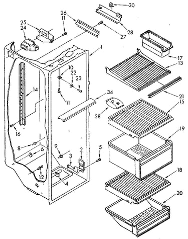 Refrigerator liner