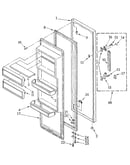 Refrigerator door