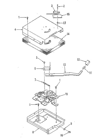 Door lock section