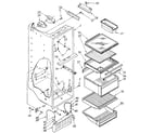 Kenmore 1068594680 refrigerator liner diagram