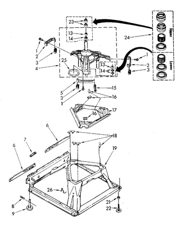 Machine base