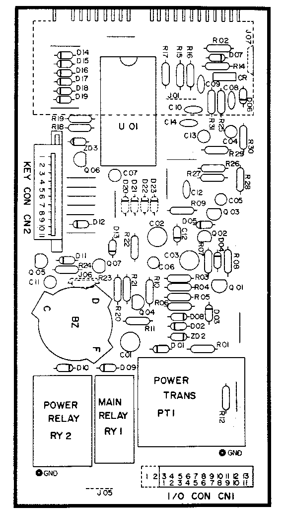 Power and control circuit board