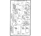 Kenmore 7218821980 power and control circuit board diagram