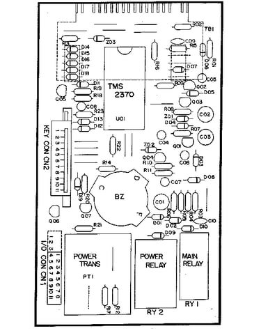 Power and control circuit board