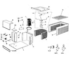 Rheem RAEAO functional replacement parts diagram