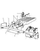 Gas burners and manifold