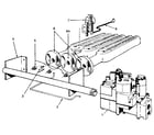 Kenmore 229964251 gas burners and manifold diagram