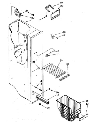Freezer liner