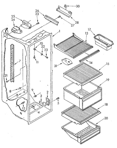 Refrigerator liner