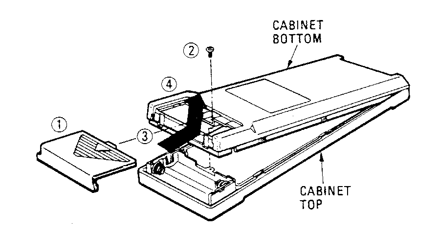 REMOTE CONTROL TRANSMITTER DISASSEMBLY