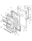 Refrigerator door