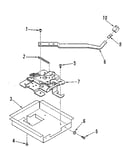 Door lock section