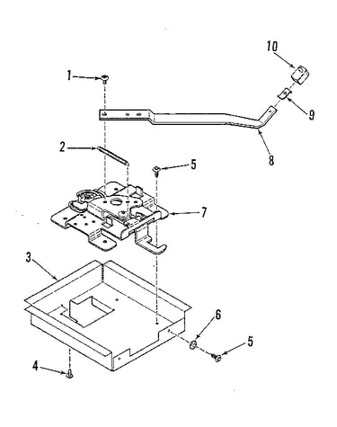Door lock section