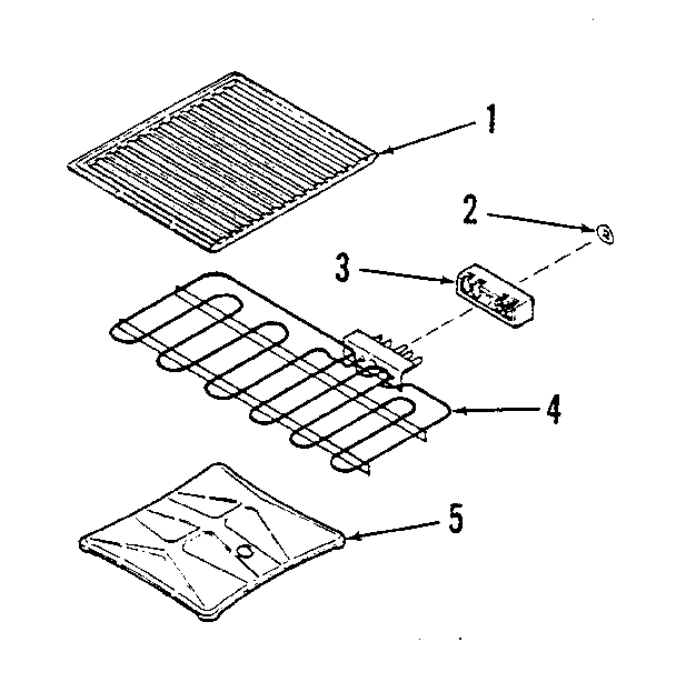 Optional electric grill module kit 4998640