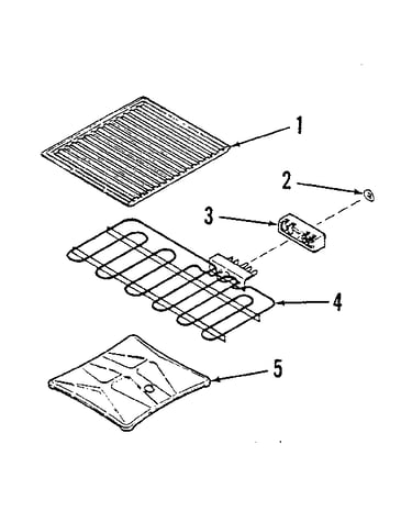 Optional electric grill module kit 4998640