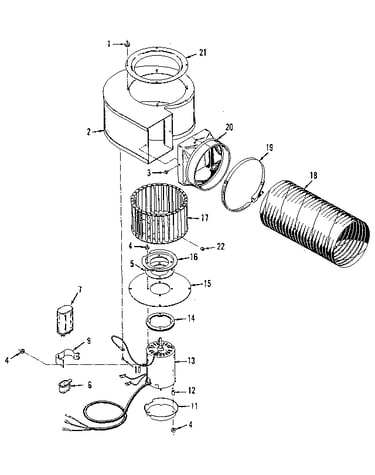 Blower section