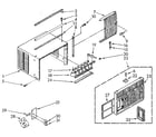 Kenmore 1068760785 cabinet diagram