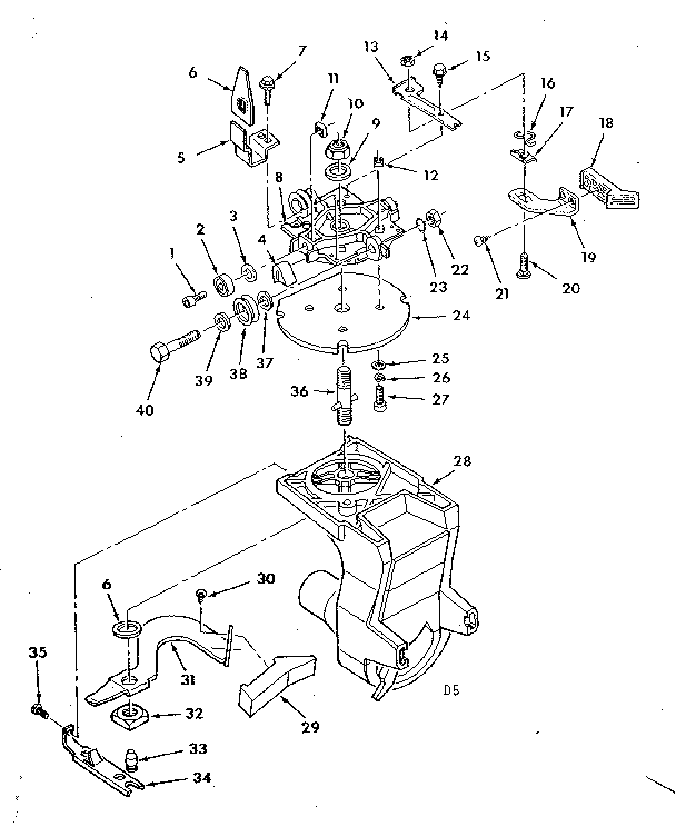 Figure 4 - yoke assembly