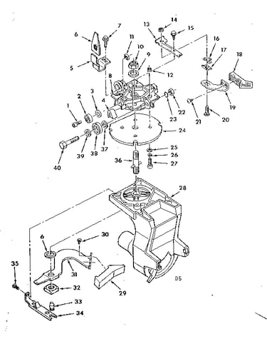 Figure 4 - yoke assembly