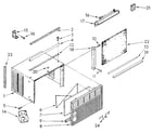 Kenmore 1068750512-AC cabinet diagram