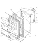 Refrigerator door